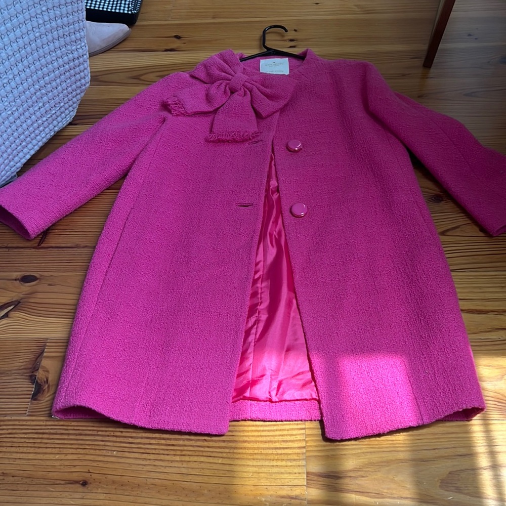 Kate Spade ♠️ Pink Bow Jacket